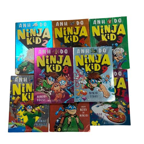 x8 Anh Do Ninja Kid Books(s)