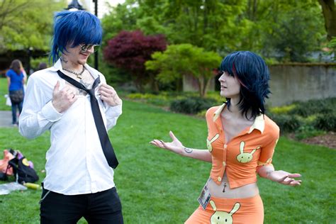 Sakura-con 2014 Cosplay - Aikuro Mikisugi and Ryuko Matoi | Flickr