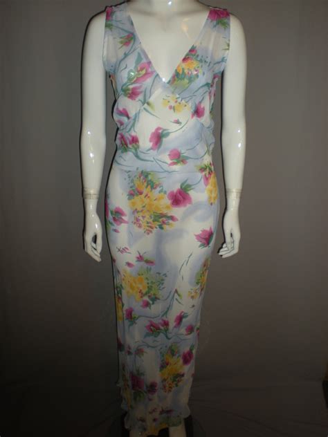 Dress #1000, Lavender blue floral