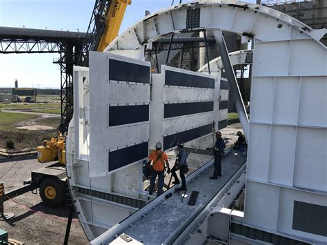 Rotary Car Dumper Installation Spring 2017 - Richmond Engineering Works