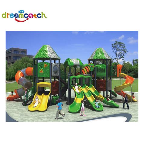 China Commercial Playground Equipment Tunnel Slide Outdoor For Sale ...