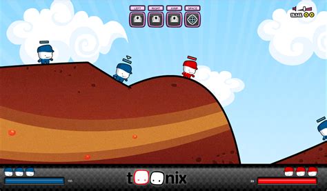 Toonix: Food Fight! - Play Online on Flash Museum 🕹️