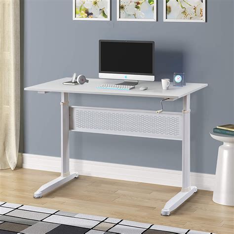 Adjustable Height Standing Desk Sit Stand Up Desk Workstation 47 Inch ...