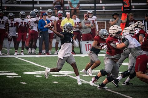 WSU Quarterback Cam Ward shines in teams final fall scrimmage – The ...