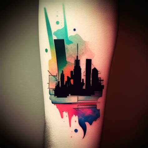 86 Chicago Skyline Tattoo Ideas - TattooClue.com