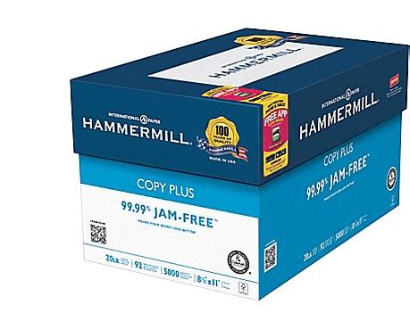 Staples: Hammermill 10 Ream Case Copy Paper just $9.99 + FREE Shipping ...