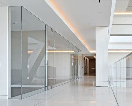 Custom Frameless Glass Walls in New Jersey | Office Glass