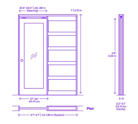 Building Interiors Dimensions & Drawings | Dimensions.com