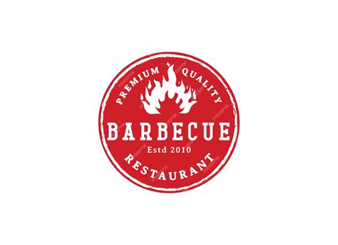 Premium Vector | Barbecue point logo restaurant grill rustic and bar ...