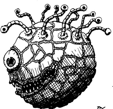 Beholders in Dungeons and Dragons - Old School Role Playing