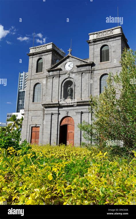 St Louis Cathedral, Port Louis, Mauritius Stock Photo - Alamy