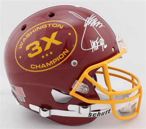 Coach Joe Gibbs Signed Exclusive 3x Super Bowl Champion Full-Size ...