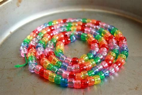 Melted Bead Suncatcher Spiral 3 | Pony bead crafts, Plastic bead crafts ...