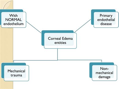 Corneal edema