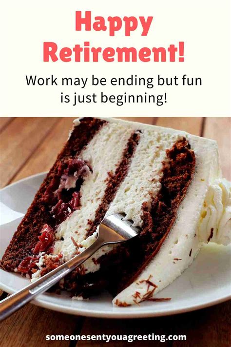 39 Amazing Retirement Cake Sayings - Someone Sent You A Greeting