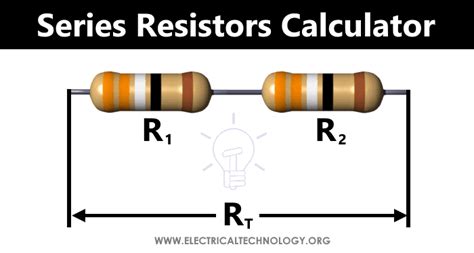 Series Resistors Calculator - Resistance of Series Resistors