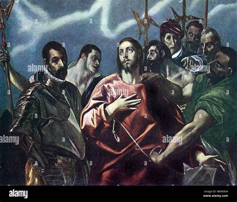 The Disrobing of Christ. circa 1600. El Greco - The Disrobing of Christ ...