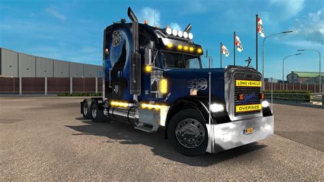 FREIGHTLINER CLASSIC XL CUSTOM V2.0 FOR 1.25 | ETS2 mods | Euro truck simulator 2 mods - ETS2MODS.LT