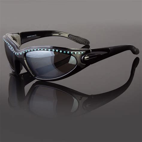 Padded BIKER Motorcycle Safety Sunglasses Wind Proof Riding Glasses ...