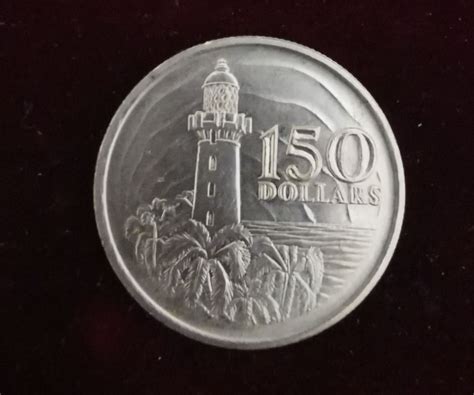 $150 Founding Of Singapore Lighthouse Gold Coin 1819 to 1969, Hobbies ...