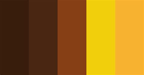 Yellow & Brown Color Scheme » Brown » SchemeColor.com