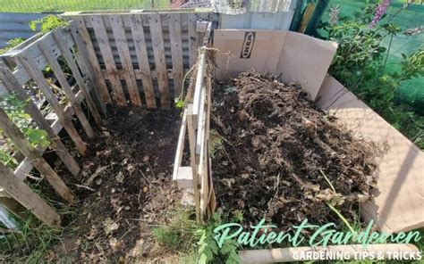 Turning A Compost Heap - Patient Gardener