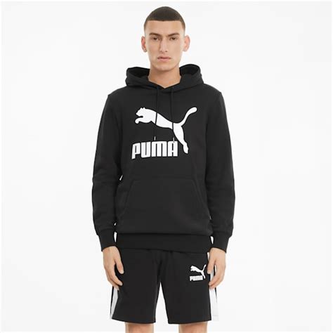 Classics French Terry Logo Men's Hoodie | PUMA