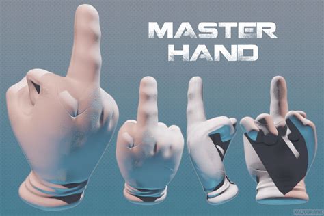 Master Hand by kaijubrainsDA on DeviantArt