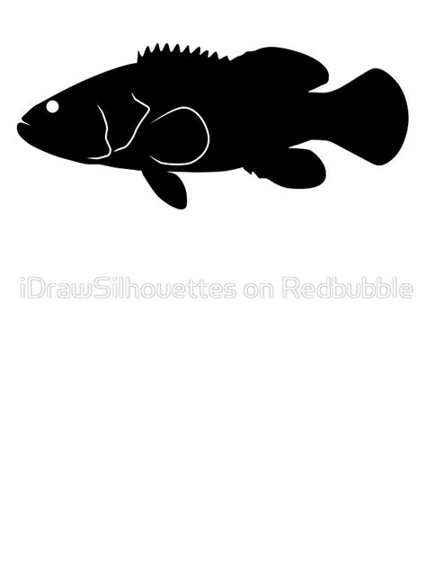 Grouper Silhouette at GetDrawings | Free download