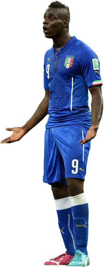 Mario Balotelli football render - FootyRenders