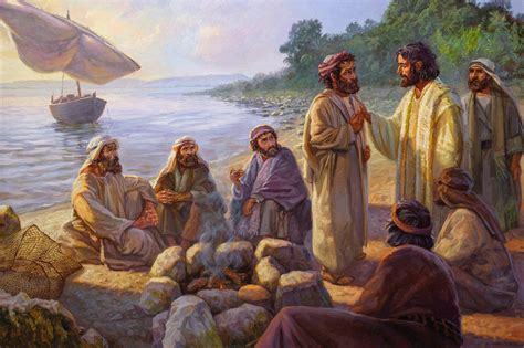 Jesus Talking To Peter