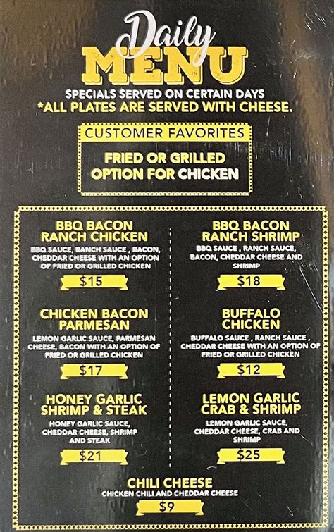 Mr Fries Man | Salt Lake City | Menu – SLC menu