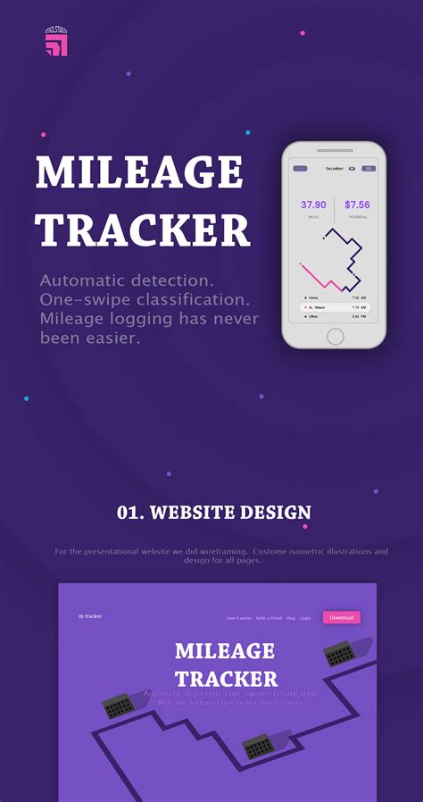 Mileage Tracker | Behance