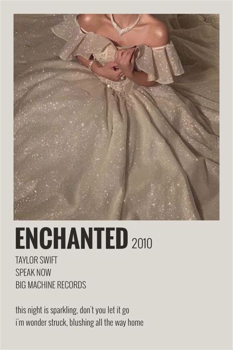 Enchanted Taylor Swift Album Cover