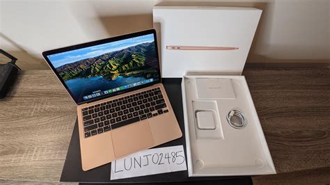 MacBook Air 2020 - 13" - Apple M1, Gold, 256GB, 16GB - LUNJ02485 - Swappa