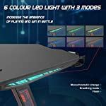 Soontrans Gaming Desk with LED Lights - Buy Online UK