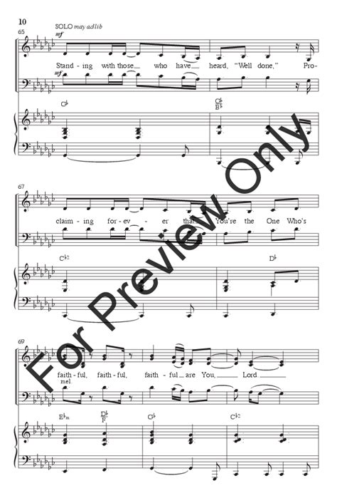 Endless Praise (SATB ) arr. Nick Robertson| J.W. Pepper Sheet Music