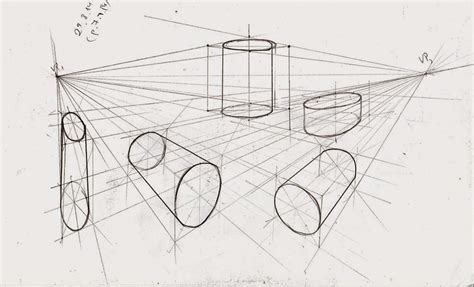 Weekly : Doodles and tuts: Cube in 2 point perspective