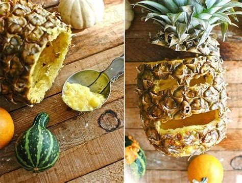 Jack-O-Lantern Pineapple Carving for a Tropical Halloween - Coastal Decor Ideas and Interior ...