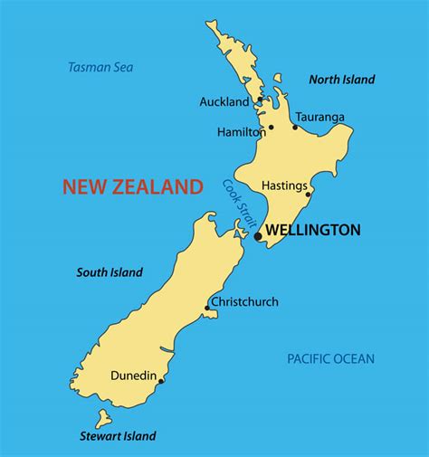 Map New Zealand