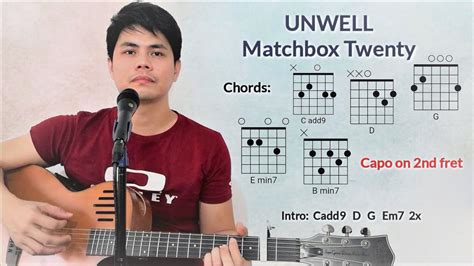 Unwell - Matchbox Twenty (Cover with Lyrics and Chords) - YouTube