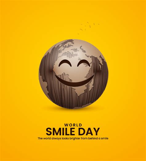 World smile day creative design template. 3D illustration 27874364 ...