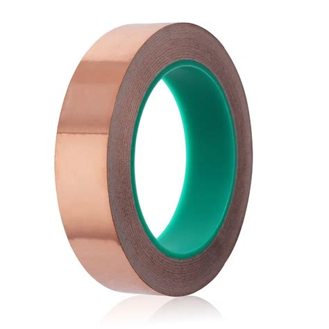 Copper Foil Tape Double Side Conductive Adhesive 1inch x 21.8 Yards for ...