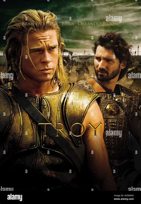 Troy movie brad pitt eric bana hi-res stock photography and images - Alamy