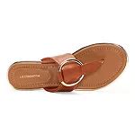 Liz Claiborne Womens Camillo Flat Sandals, Color: Cognac - JCPenney