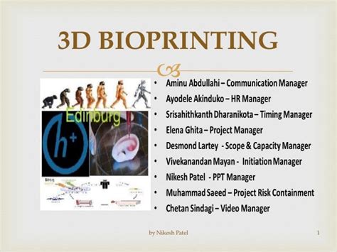 3 d bioprinting