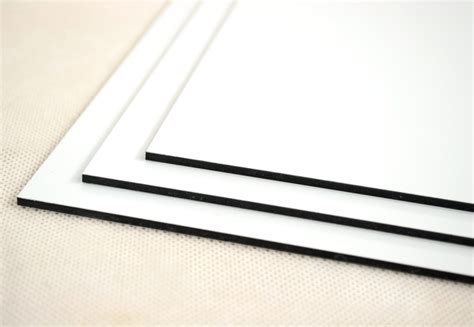 White Dibond Aluminium Composite Sheet Cut To Size - Cut Plastic Sheeting