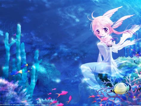 Anime Mermaid Wallpaper - WallpaperSafari