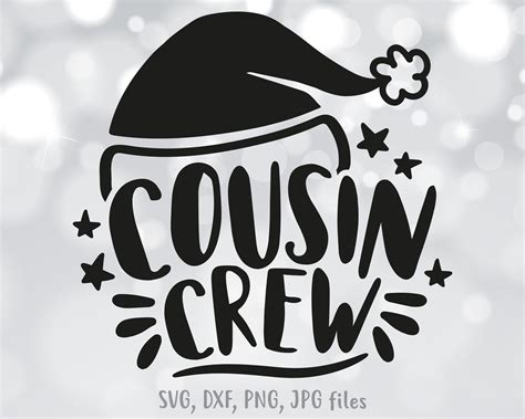 Cousin Crew Svg Kids Christmas Svg Christmas Cousin Svg | Etsy