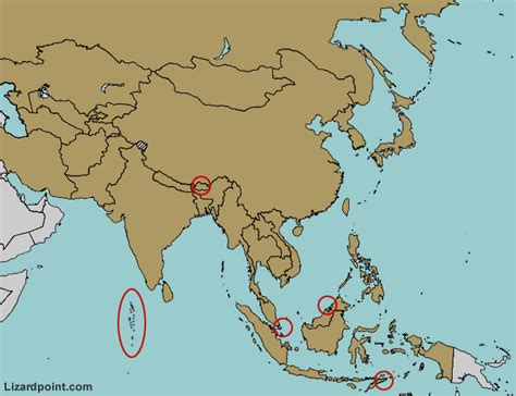 Lizard Point Map Quiz - Test Your Geography Knowledge Brazil States ...